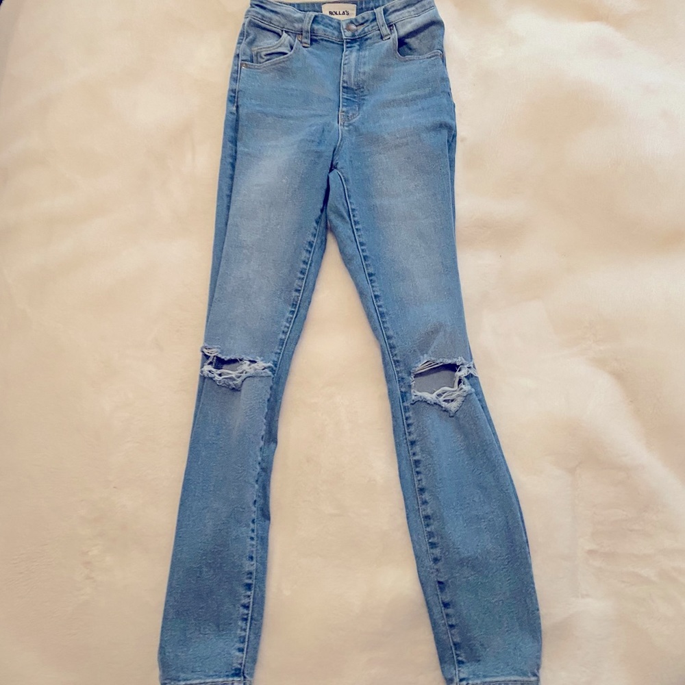 rolla’s eastcoast ankle high rise skinny size 25